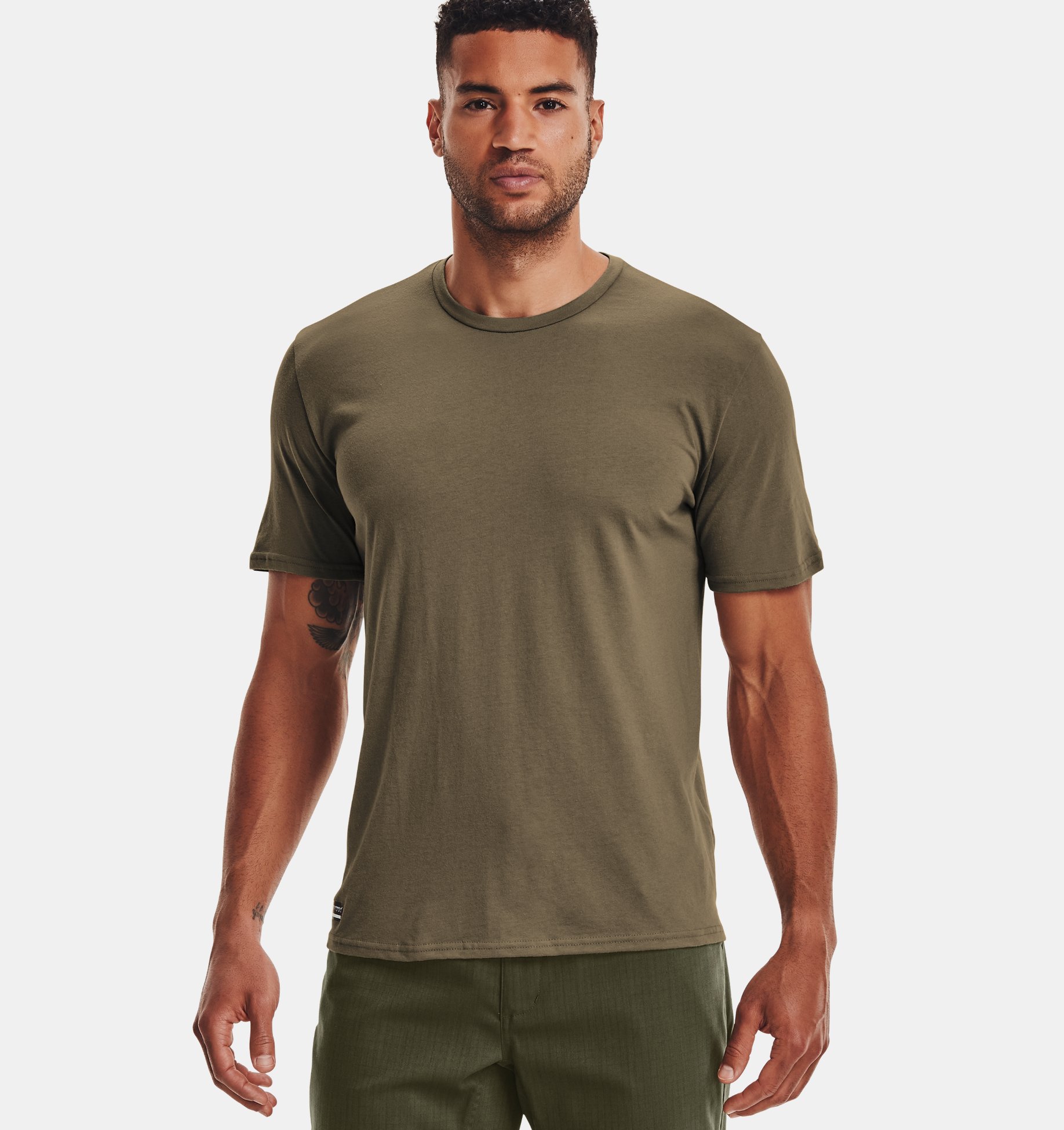 Taille Bandiet Duur Men's UA Tactical Cotton T-Shirt | Under Armour